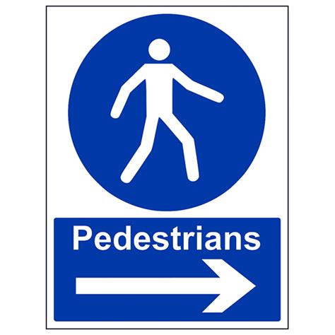 Printable Pedestrian Safety Signs