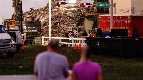 Miami Building Collapse Updates: Hope for Survivors Dwindles at Collapsed Condo Near Miami Beach ...