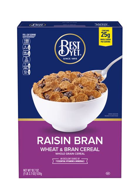 Raisin Bran Cereal - Best Yet Brand