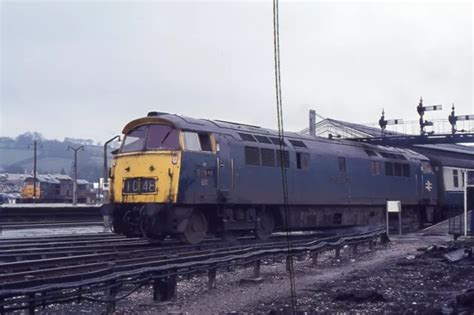 Original Slide Br Class 52 Western Diesel D1048 Western Lady Exeter Feb76 £15 40 Picclick Uk