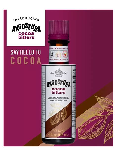 Angostura Cocoa Bitters Cl Rasch Vin Spiritus