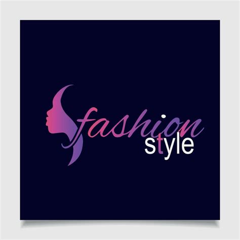 Fashion Style Logo Design 8694547 Vector Art at Vecteezy