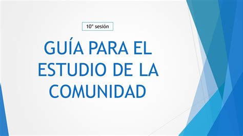 Guía para el estudio de la comunidad GSPR uDocz