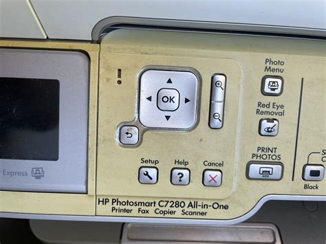 Hp Photosmart C7280 All In One Inkjet Printer No Ink 883585105366 Ebay