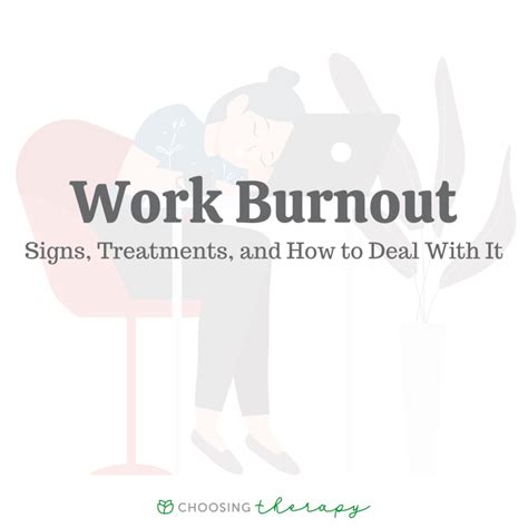 Learn More About Burnout Choosing Therapy