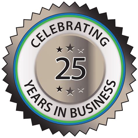 Celebrating 25 Years In Business