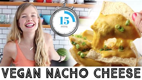 The Best Vegan Nacho Cheese Recipe Its Super Easy Too Youtube