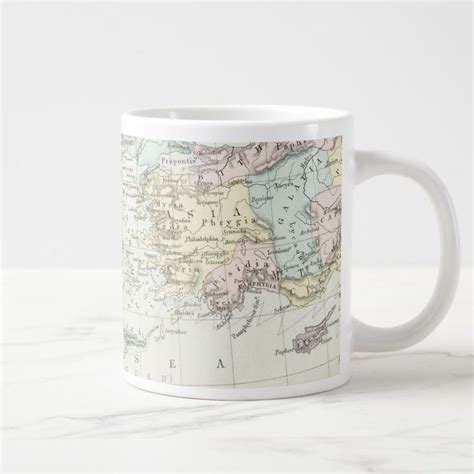 Map Of Apostle Paul S Missionary Journeys Giant Coffee Mug Zazzle