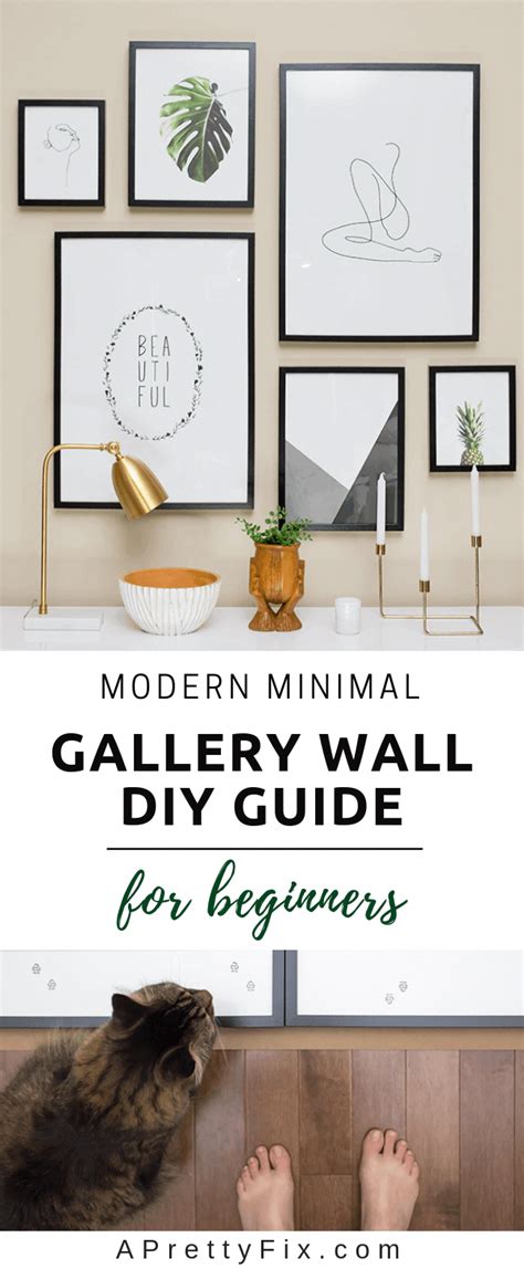 Learn How To Create A Modern Minimalist Gallery Wall By Understanding