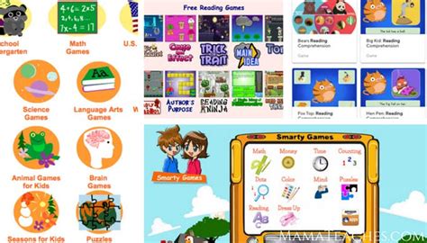 Free Reading Games for Kids - Mama Teaches