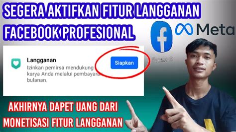 Cara Menyiapkan Fitur Monetisasi Langganan Facebook Profesional Youtube