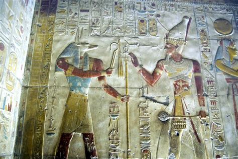 Il Tempio Di Abydos Egitto