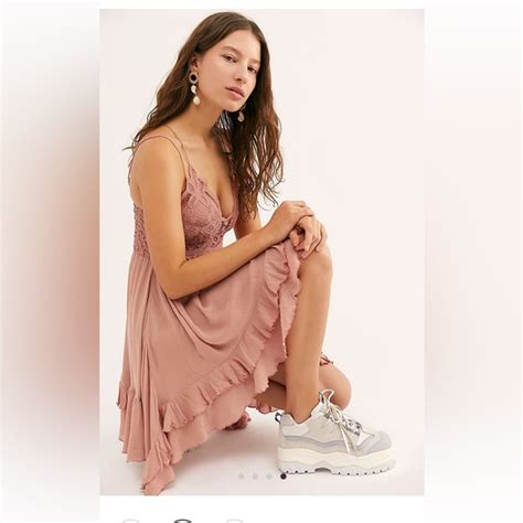 Free People Dresses Nwt Free People Adella Slip Dress Poshmark