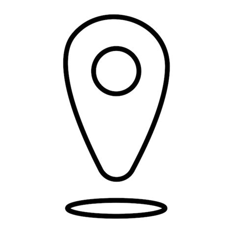 Premium Vector Pin Location Icon Design