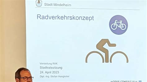 Radverkehrskonzept für Mindelheim vorgestellt