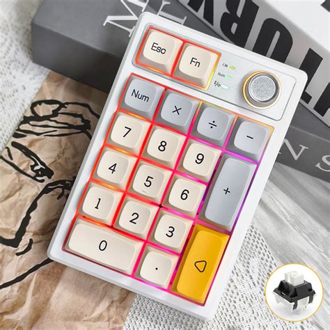 Keycool K19 แปนตวเลข Mechanical Numpad Gasket Mount Hot Swappable