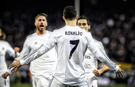 Cristiano Ronaldo with his teammates celebrating after reaching the ...