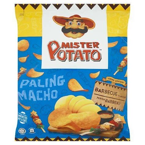 Mister Potato Chips Bbq Flavour 75g Lazada