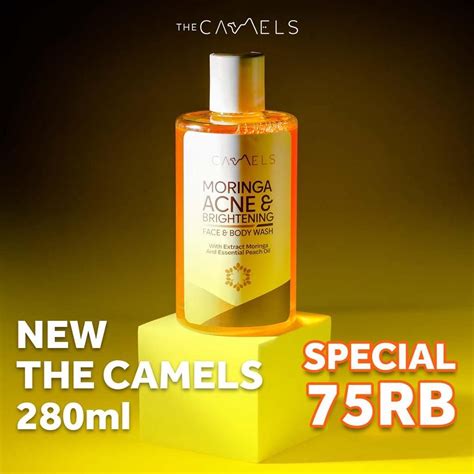 Jual The Camels Moringa Acne Brightening Ml Shopee Indonesia