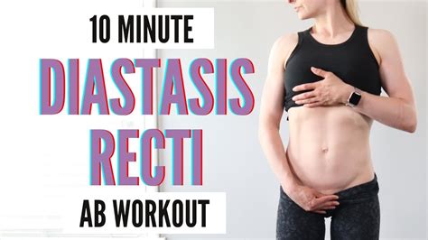 Minute C Section Ab Workout For Diastasis Recti Heal Strengthen