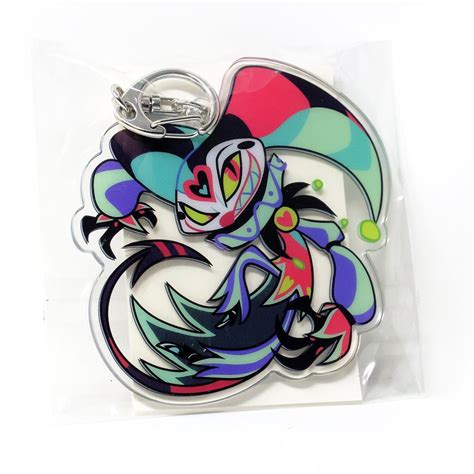 Helluva Boss Fizz Fizzarolli Acrylic Keychain Official Vivziepop