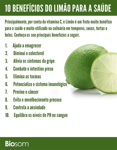 Os Beneficios Do Lim O Nutri O