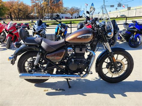 2021 Royal Enfield Meteor 350 Supernova Brown For Sale In Irving TX