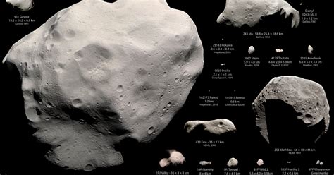 Asteroids And Comets Visited By Spacecraft As The Planetary Society