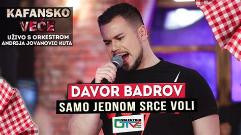 Davor Badrov Samo Jednom Srce Voli Uzivo Ork Andrija Jovanovic