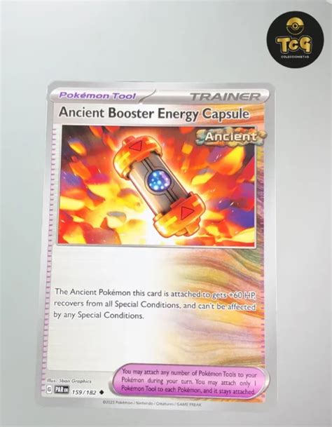 Ancient Booster Energy Capsule 159 182 Paradox Rift TCG Coleccionistas