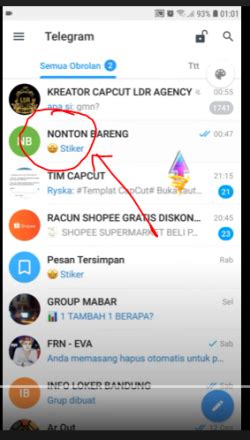 Cara Menghapus Stiker Di Telegram Tongbos