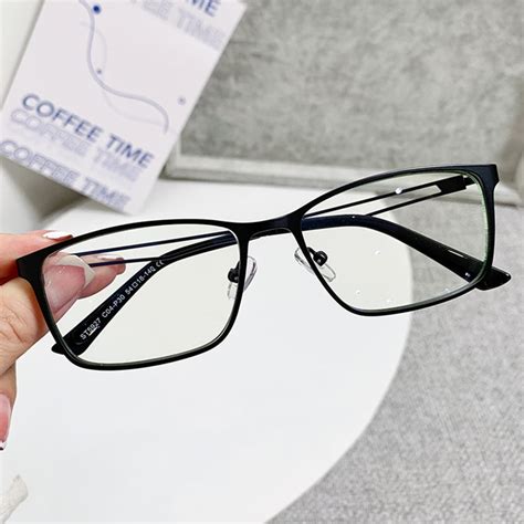 Blue Light Filter Glasses Fashion Square Anti Uv Ray Computer Glasses For Men And Women