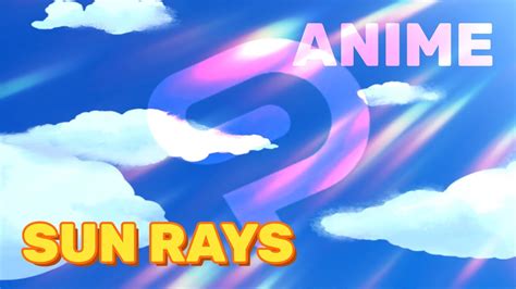 How To Create Anime Sun Rays In Clip Studio Paint Methods Youtube