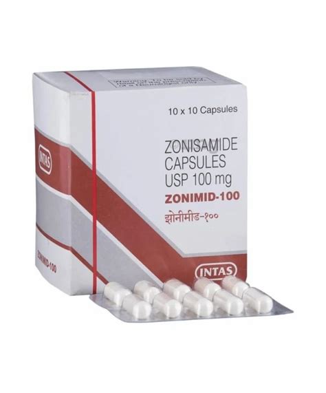 zonimid mg zonisamide capsules usp  rs strip pharmaceutical