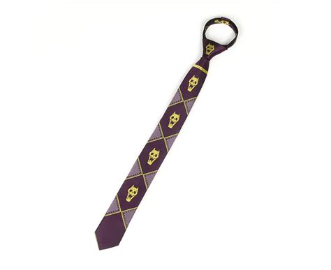 Nirvana Jojo Bizarre Adventure Kira Yoshikage Cosplay Tie Zipper Skull