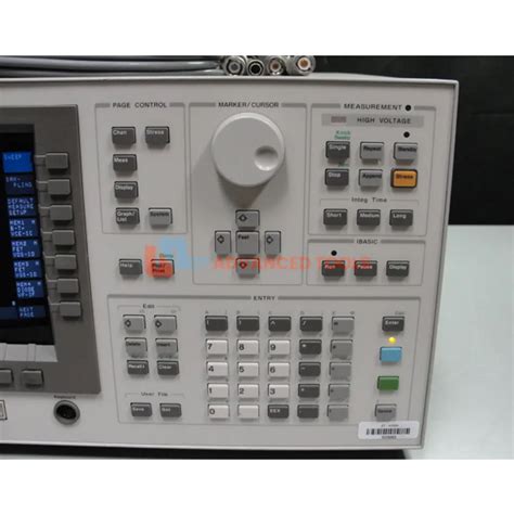 Hp 4155a Semiconductor Parameter Analyzer