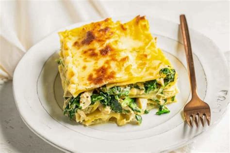 White Chicken Lasagna Spinach Artichoke Lasagna Recipe Video