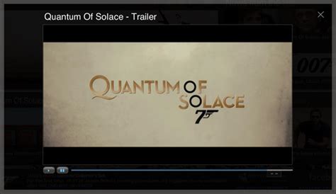 James Bond Movies: Quantum of Solace Theatrical Trailer @ Universal ...