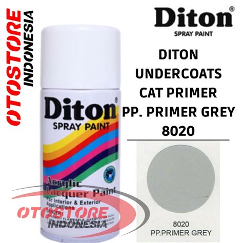 Jual DITON UNDERCOATS CAT PRIMER PP PRIMER GREY 8020 Super HIgh Gloss