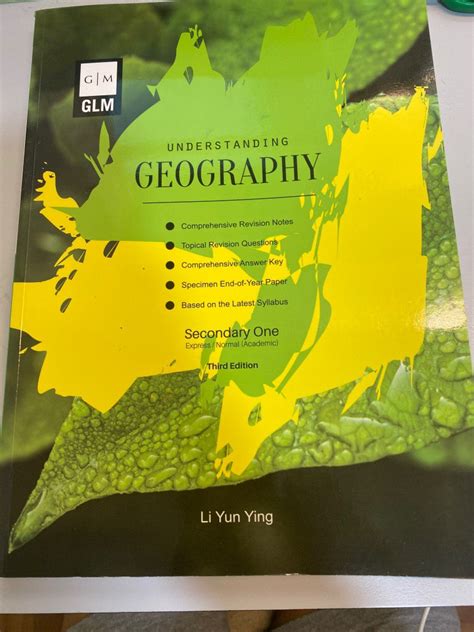 Glm Sec 1 Geography Hobbies And Toys Books And Magazines Textbooks On