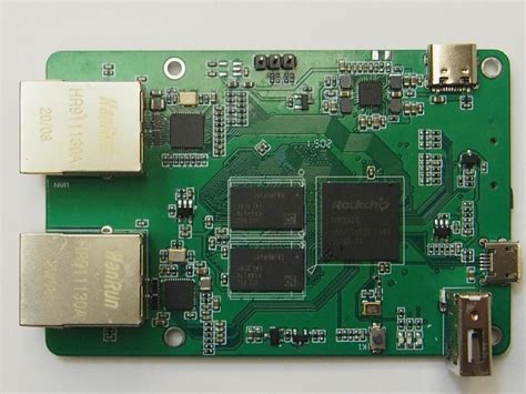 Sbc De Doble Gbe De Tama O Raspberry Pi Ejecuta Openwrt En Rockchip