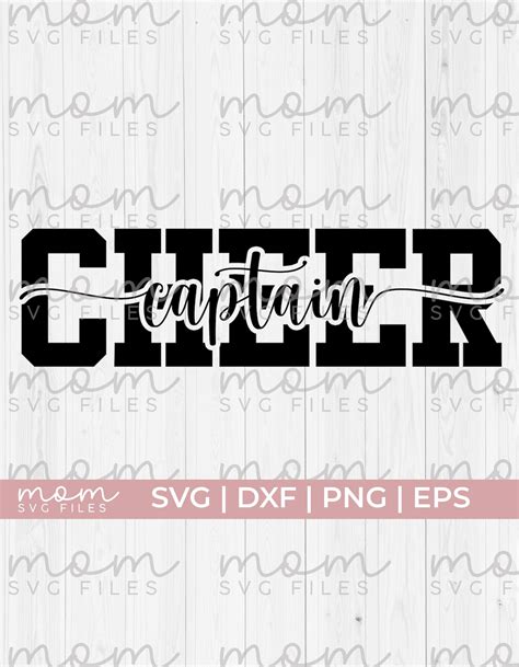 Cheer Captain Svg Cheer Svg Png Cheer Team Svg Cheer Flyer Svg