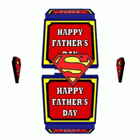 Happy Fathers Day Superman Loop 