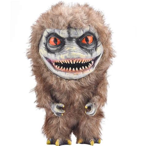 Alien Monster Prop Doll Creepy Plush Doll Movie Stuffed Toybrown