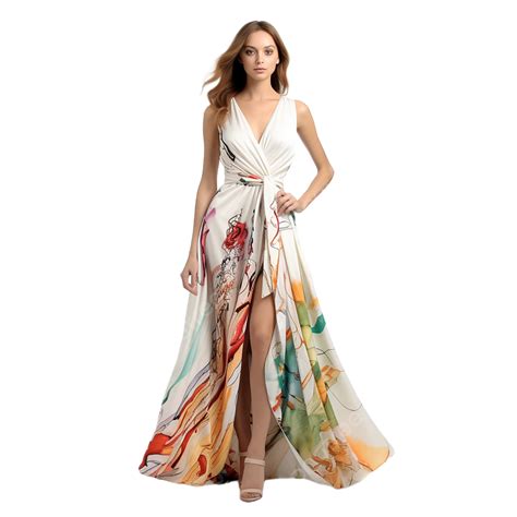 Beautiful Wrap Dress Transparent Background Beautiful Dress