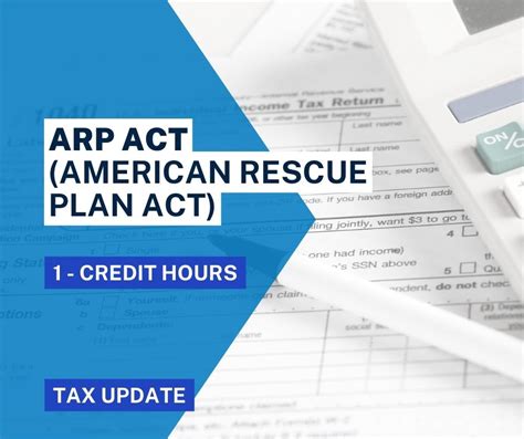 2022 Arp Act American Rescue Plan Act Taxprocpe