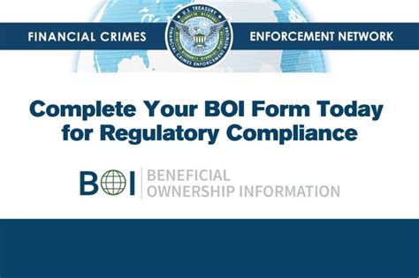 Reminder Complete Your Beneficial Ownership Information Boi Form