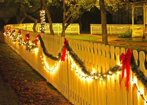 Best Holiday Fence Ideas Images On Pinterest Christmas Deco