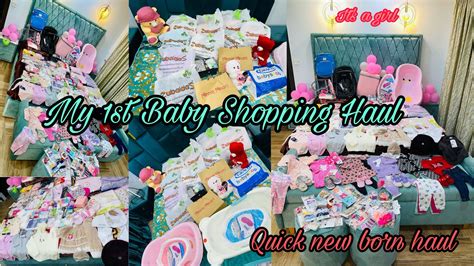 My St Baby Shopping Haul Mom To Be Quick New Born Haul New Born