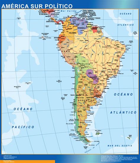 Mapa De America Del Sur Mapa De America Images